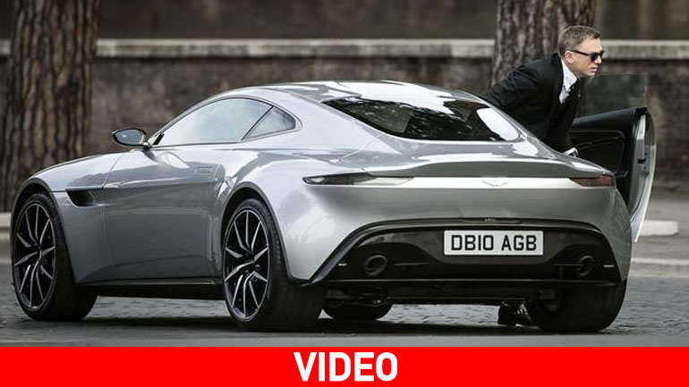 H Aston Martin DB10 που φτιάχτηκε για τη νέα ταινία του James Bond